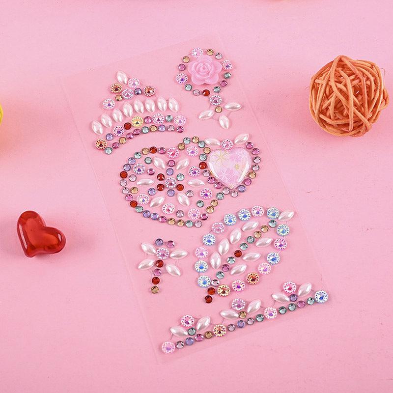 Acrylic Makeup Gem Face Sticker DIY Diamond Sticker Forehead Eyebrow
