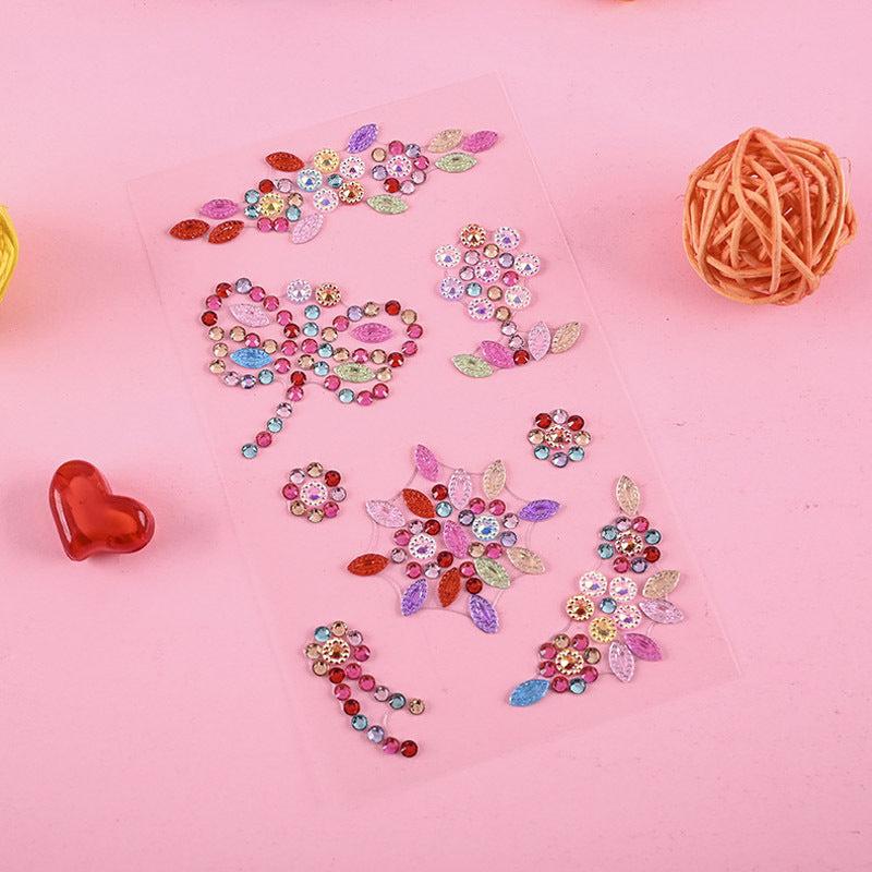 Acrylic Makeup Gem Face Sticker DIY Diamond Sticker Forehead Eyebrow