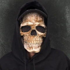 Creepy Skull Mask Halloween Horror Latex Helmet Cosplay Party Props