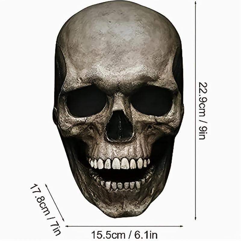 Creepy Skull Mask Halloween Horror Latex Helmet Cosplay Party Props