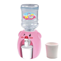 Kids Water Dispenser Play House Toy Fun Press Simulated Beverage Machine