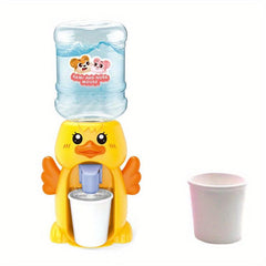 Kids Water Dispenser Play House Toy Fun Press Simulated Beverage Machine