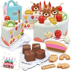 Kids Cake Toy Set Fun DIY Home Play Toys