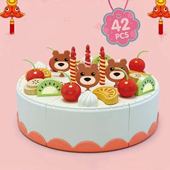 Kids Cake Toy Set Fun DIY Home Play Toys