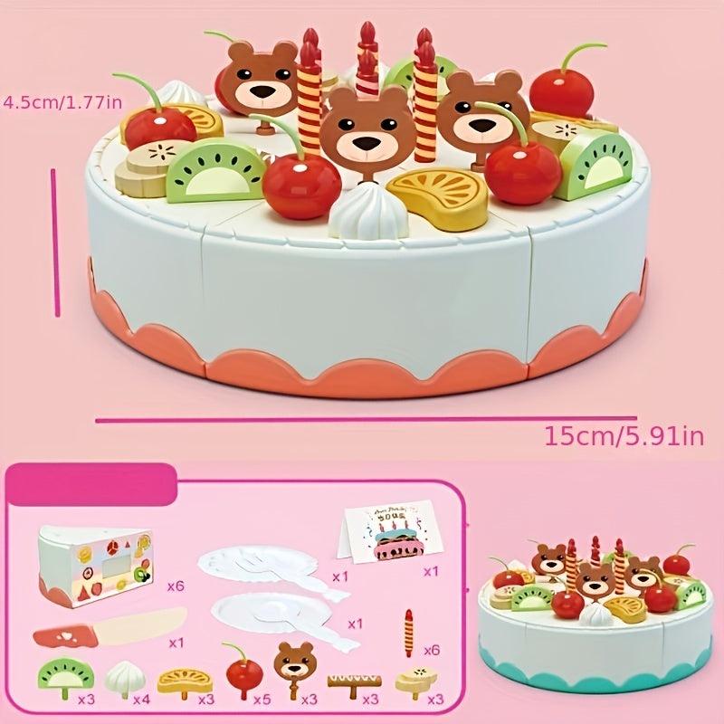Kids Cake Toy Set Fun DIY Home Play Toys