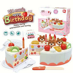 Kids Cake Toy Set Fun DIY Home Play Toys