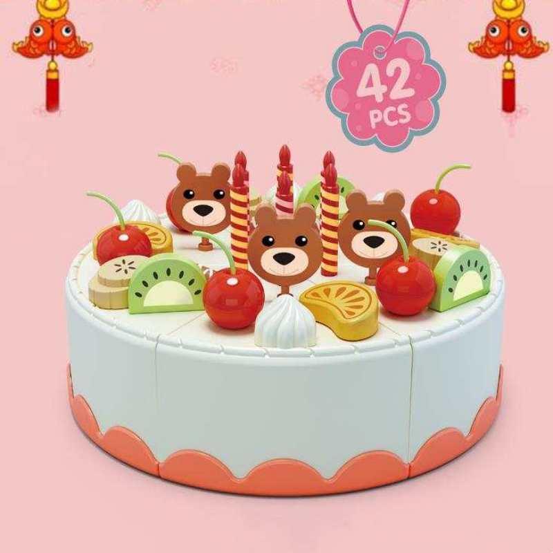 Kids Cake Toy Set Fun DIY Home Play Toys