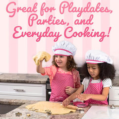 11pcs Children Kitchen Toy Set Girl Cooking Tools Pink Apron