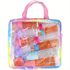 Rainbow Handbag with Display Window for Dolls