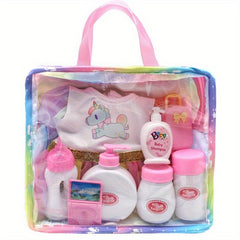 Rainbow Handbag with Display Window for Dolls