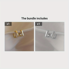 Irregular Geometric Metal Earrings for Women Jewelry Gift