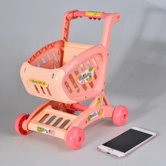 Mini Supermarket Shopping Cart Toy Store Basket Halloween Christmas Gift