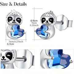 Sloth Animal Earrings Party Jewelry Gift For Women Mom Friends