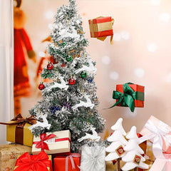 6pcs Christmas Reindeer Decoration Tree Deer Pendant