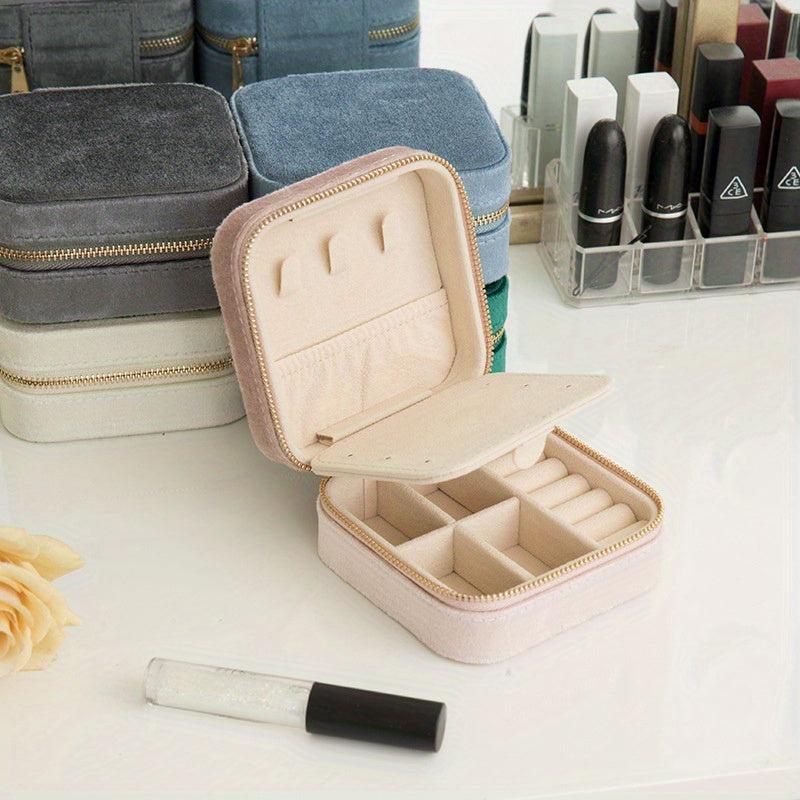 Travel Jewelry Case Box Display Earring Ring Holder