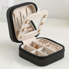 Travel Jewelry Case Box Display Earring Ring Holder