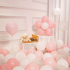 20pcs Transparent Star Balloon Set for Birthdays Weddings Thanksgiving Christmas