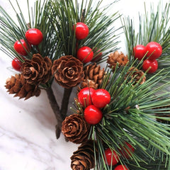 10pcs Mini Pine Needles Christmas Tree Decoration
