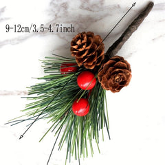 10pcs Mini Pine Needles Christmas Tree Decoration