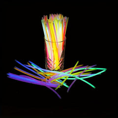 Halloween Glow Sticks Bulk Ultra Bright Multicolor Necklaces