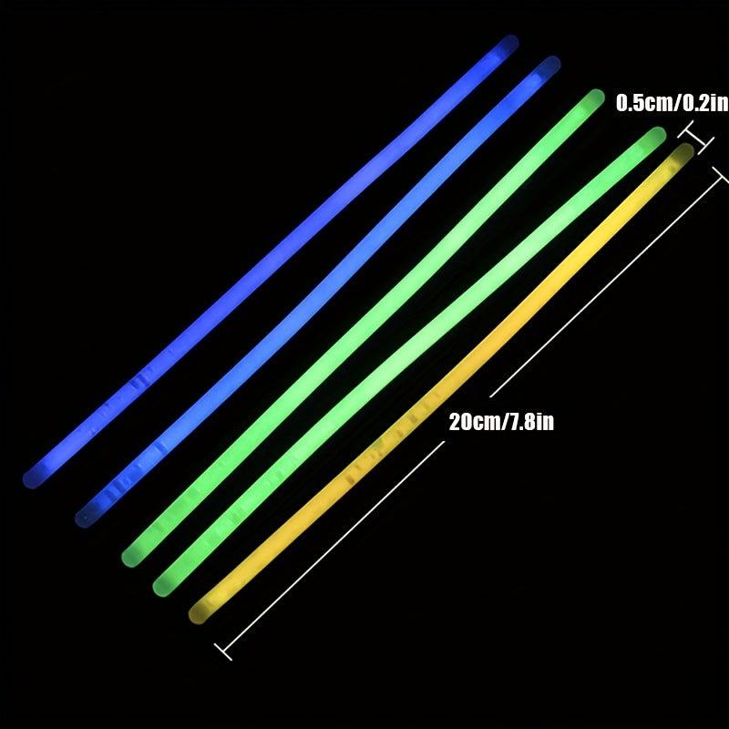 Halloween Glow Sticks Bulk Ultra Bright Multicolor Necklaces