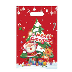10pcs Christmas Pearlescent Gift Bags Birthday Party