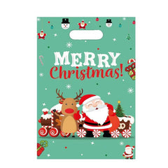 10pcs Christmas Pearlescent Gift Bags Birthday Party