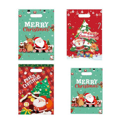 10pcs Christmas Pearlescent Gift Bags Birthday Party