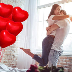 50pcs Large Red Heart Balloon Anniversary Wedding Decoration Balloon