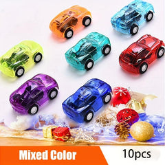 10pcs Pull Back Race Cars Party Favor Mini Toy Cars for Kids