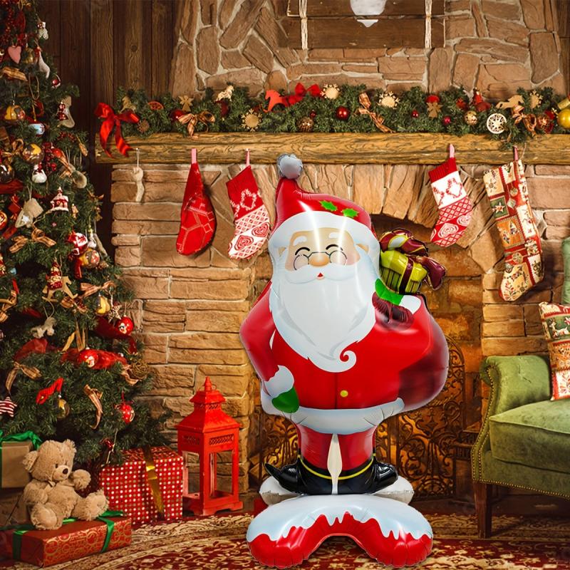 Extra Large Santa Claus Foil Balloon Christmas Party Decoration