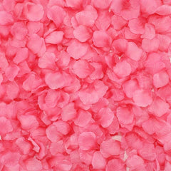 Red Silk Rose Petals Wedding Flowers 100pc