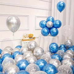 20pcs Metal Star Balloon Set for Parties, Thanksgiving, Christmas, Decor