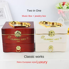 Dancing Ballet Girls Princess Jewelry Box For Kids Birthday