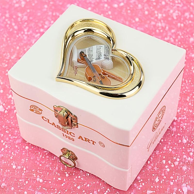 Dancing Ballet Girls Princess Jewelry Box For Kids Birthday