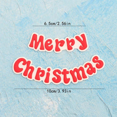 Santa Claus Merry Christmas Silicone Baking Decoration