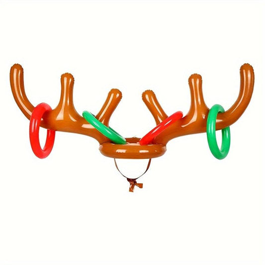 Inflatable Antlers & Circles Set for Holiday Party Costume