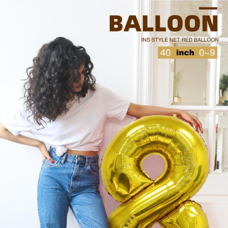 40 Inch Foil Mylar Letter Balloons for Parties and Celebrations