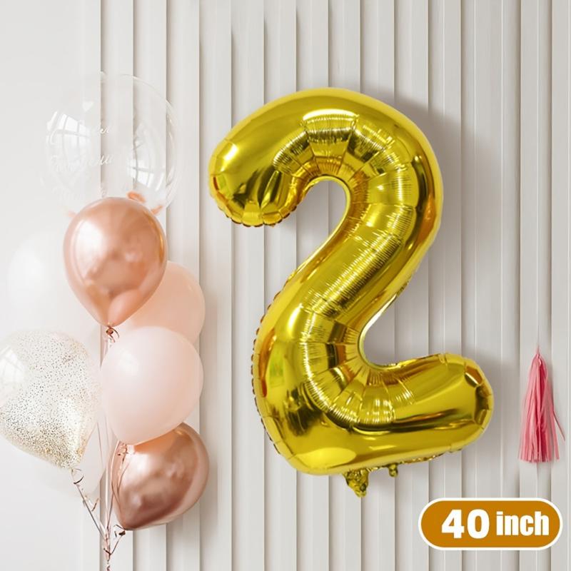 40 Inch Foil Mylar Letter Balloons for Parties and Celebrations