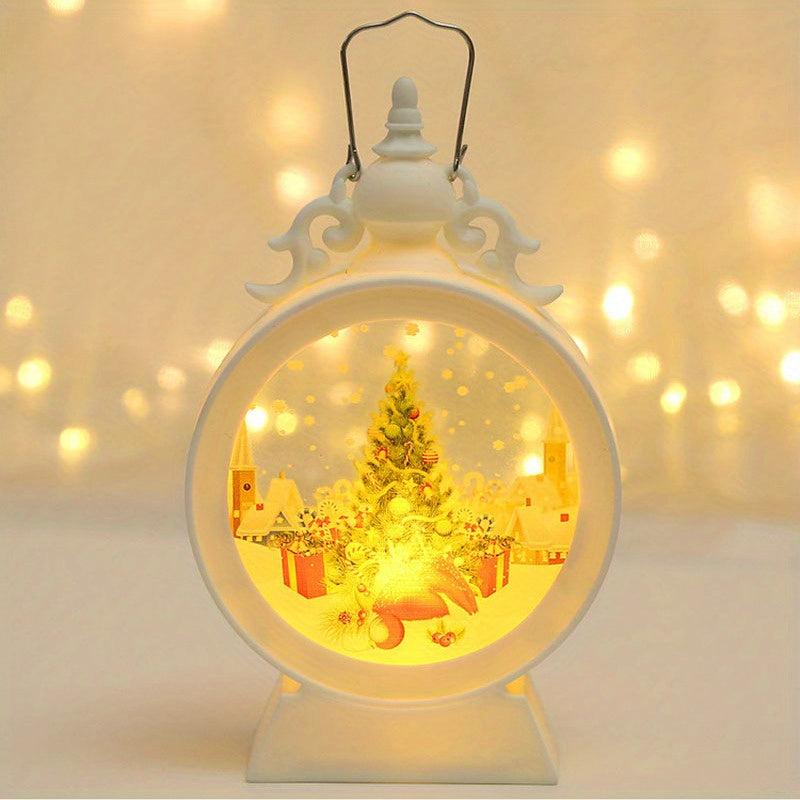 Christmas Mini Lantern Decorative Lights Hanging LED Small Candle Lanterns
