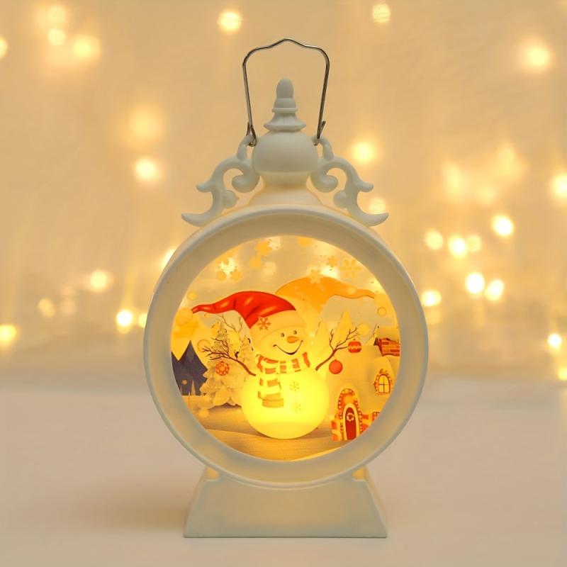 Christmas Mini Lantern Decorative Lights Hanging LED Small Candle Lanterns