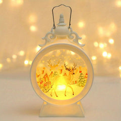 Christmas Mini Lantern Decorative Lights Hanging LED Small Candle Lanterns