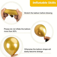 87 Pc Balloon Kit for Birthday Graduation Wedding Holiday Decorations