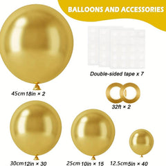 87 Pc Balloon Kit for Birthday Graduation Wedding Holiday Decorations