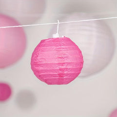 21-Pack Pastel Paper Lanterns for Wedding Party Decoration