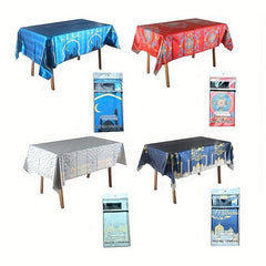 Ramadan Tablecloth 54 x 72 Inch Waterproof and Washable Party Table Cover