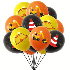 Construction Truck Balloons Christmas Decorations