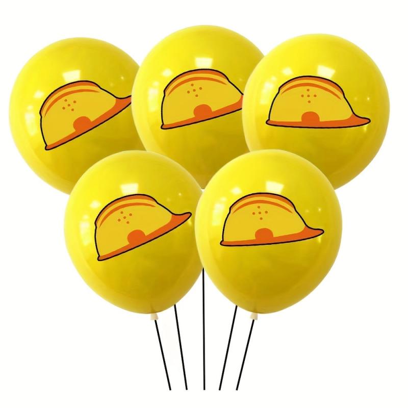 Construction Truck Balloons Christmas Decorations