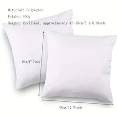 1pc Bedding Throw Pillow Insert for Comfort and Style