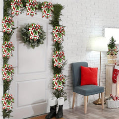 1pc Cartoon Mint Candy Ribbon Christmas Decoration Ribbon